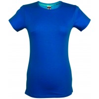T-SHIRT SRA M/CURTA ANKARA WOMEN AQUA